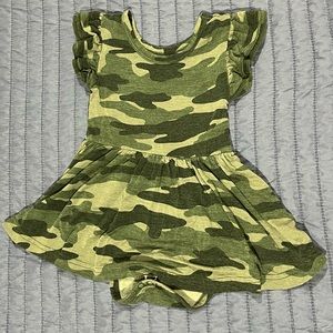 Little Sleepies Flutter Twirl dress - Camo